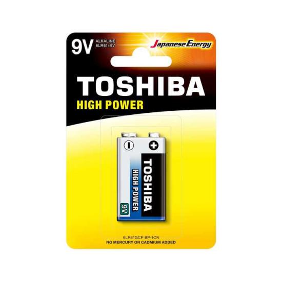 TOSHIBA 6LR61 HIGH POWER ALKALIN 9V 1Lİ