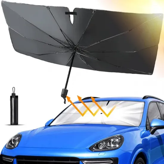 Otamatik Araç Şemsiyesi Bütün Araçlara Uyumlu Yaz Mevsimi Araba Şemsiye