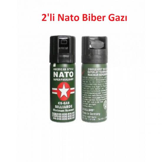 Biber (Nato) Gazı Büyük Boy (2 ADET)