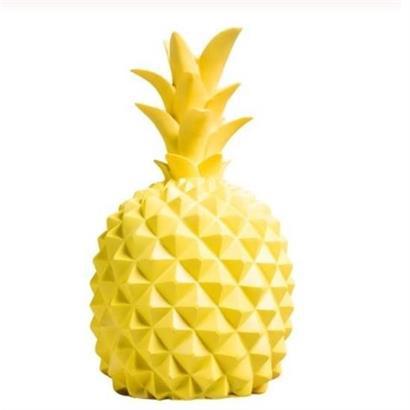 BUFFER® Ananas Şeklinde Desenli Büyük Boy Pilli Masa ve Gece Lambası