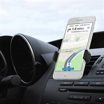 BUFFER® Araç İçi Navigasyon Klima Izgara Uyumlu Telefon Tutucu Aparat